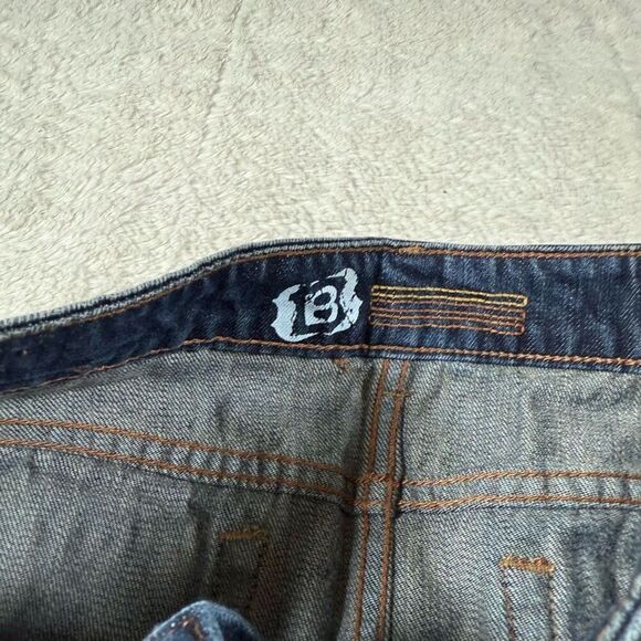 Vintage Y2K Bullhead Navy Women’s Denim Jean Mini Skirt - Picture 5 of 7